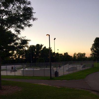 Lighted Skate Park