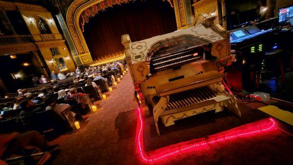 Beautiful, likely original organ in the back.