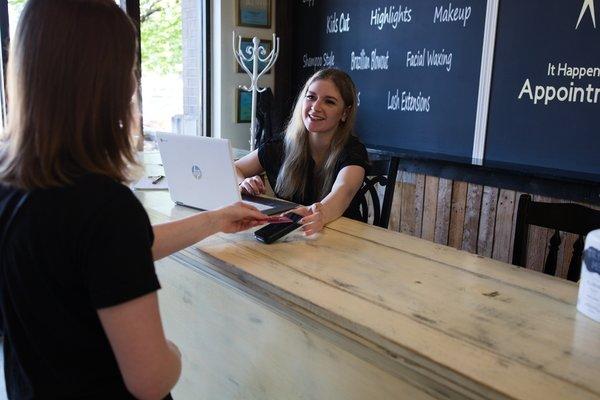 Front desk