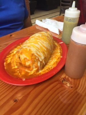 GIANT wet burrito