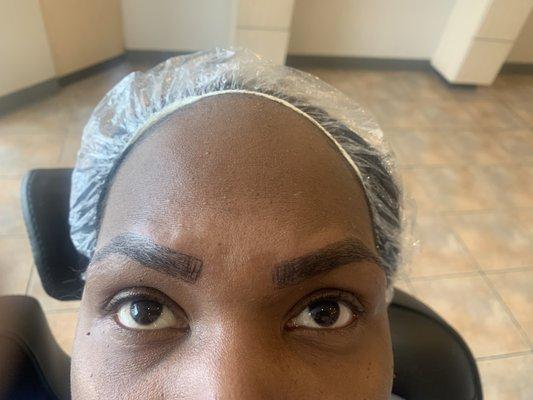 Microblading after picture