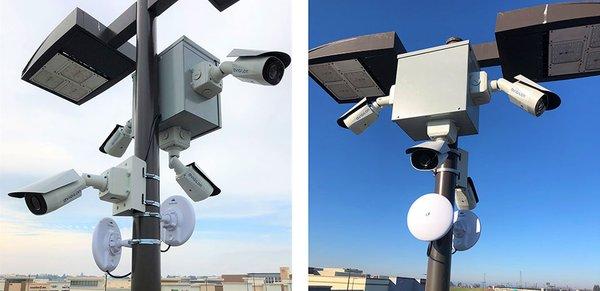 If you're looking for a security camera company near you that specializes in large commercial installations look no further!