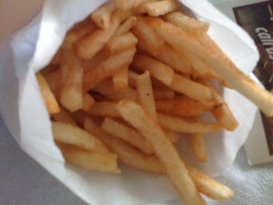 Seasoned french fries!