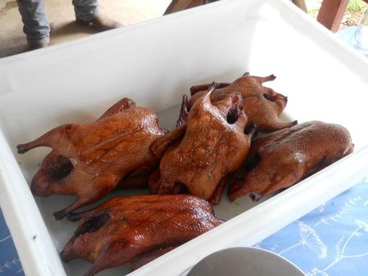 Slow Food Farm Tour Smoked Ducks