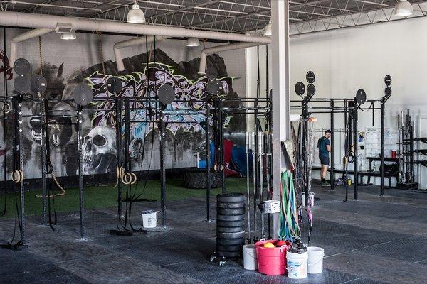 Tons of space @ New Species CrossFit in Royal Oak, Mi