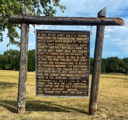 Park History Sign