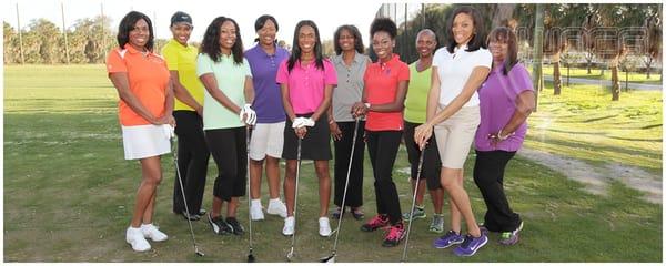 Encouraging women of color to learn golf