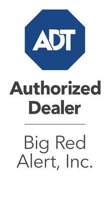 Big Red Alert - ADT Authorized Dealer Logo