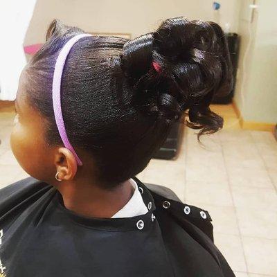 Perfect Haircare and styling for kids to small adults (smaller children upon consultation)