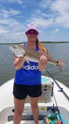 Beautiful multi spot redfish!