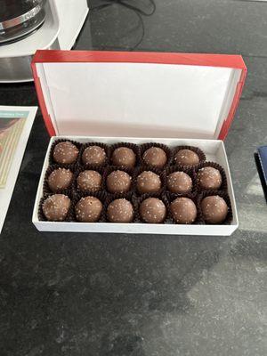 Sea Salted Caramel Truffles