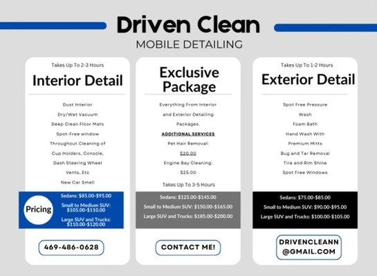 Driven Clean Mobile Detailing