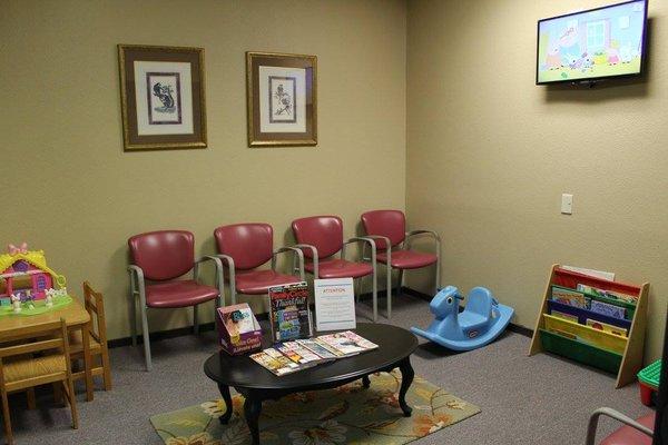 Wellness waiting area