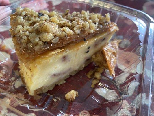 Baklava cheesecake