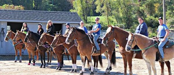 The crew at the Amerikhana gymkhana show at chipaway