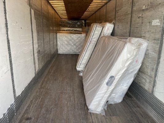 New Truckload #mattress just comes in.