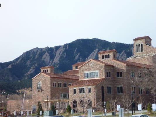 CSG installed all of the copper gutters on the new Center for Community building at the Univ. of Colorado, Boulder