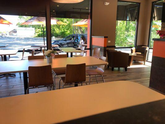 Beautiful, large and clean dining area