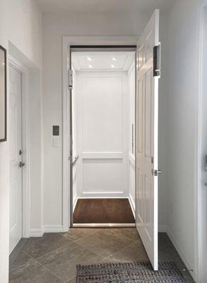 Shaker Series home elevator design.