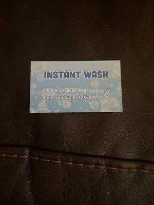 Instant Wash