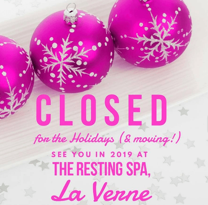 Closed from Dec 23 - Jan 8. You can book appointments for January online!