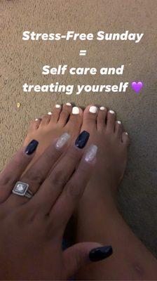 Pedicures are great too