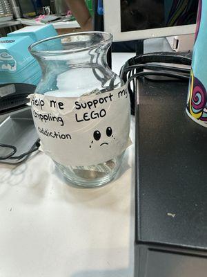 Funny tip jar