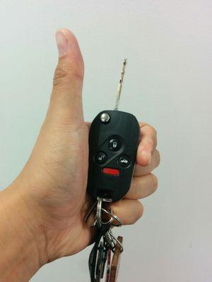 Freshly repaired Car Remote! Thanks Keyless!