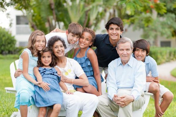 Family portrait photography on Sanibel Island