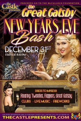 The Great Gatsby New Year's Eve Bash! Dec. 31st, 2018