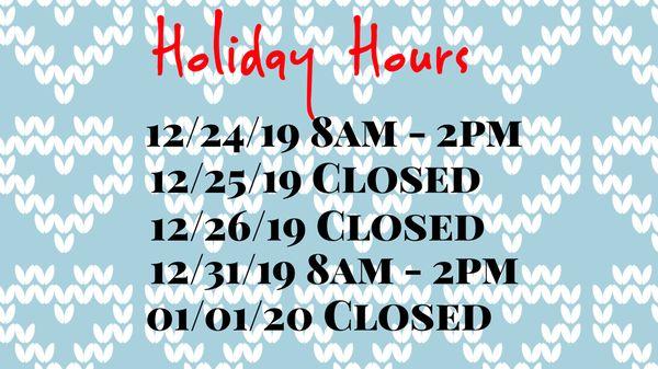 Jowers Batteries holiday hours