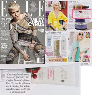 100% Pure Featured in ELLE Magazine!