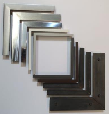 Welded steel and aluminum frames