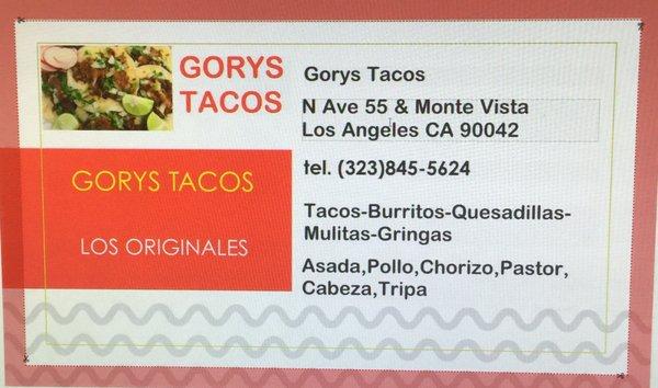 Gorys tacos