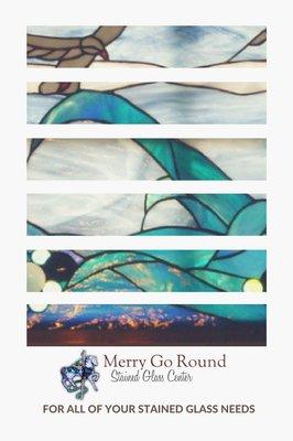 Merry Go Round Stained Glass Center