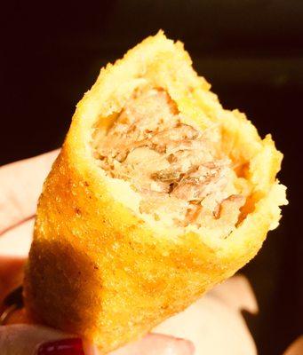 Beef empanada (Colombian style) filled and tasty!