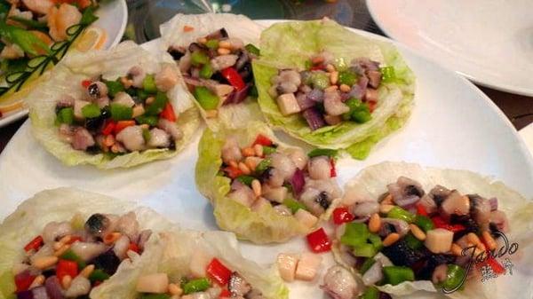 Cabbage Stuffed Seafood