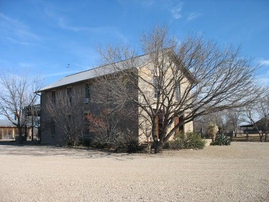 The town hall of Fort Griffin.