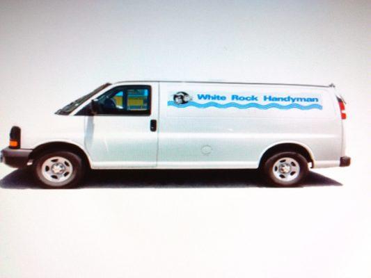 White Rock Handyman Service Vehicle