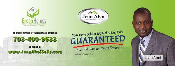 Buy a home with us and if you are not happy after 1 year, we will sell it for FREE!"