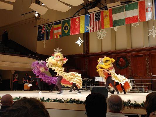 RIT Yishu Club dragon dance