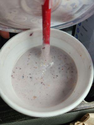 Blueberry cheesecake shake