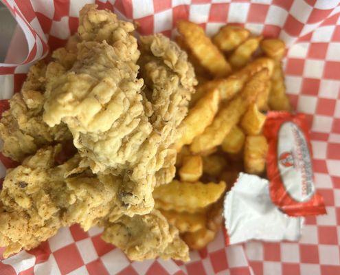 Fried Chicken Sampler Basket