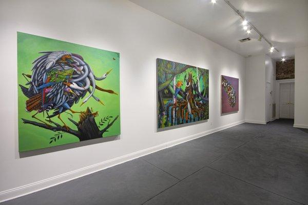 ED SMITH's "A Common Struggle" solo exhibition