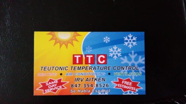 Teutonic Temperature Control