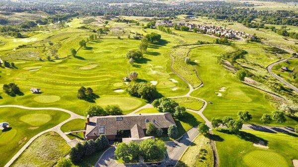 Aerial view Clubhouse