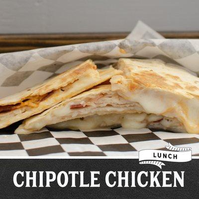 Try our new Quesadillas! They are so cheesy and yummy!!