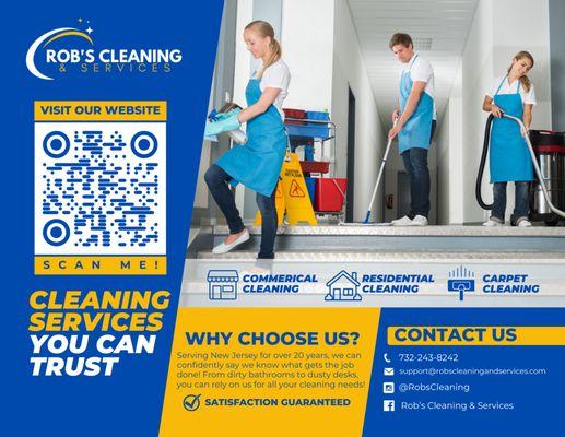 Cleaning Services You Can Trust!