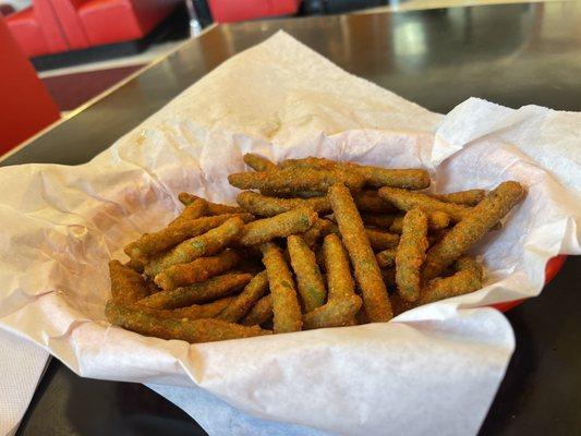 Fried green beans