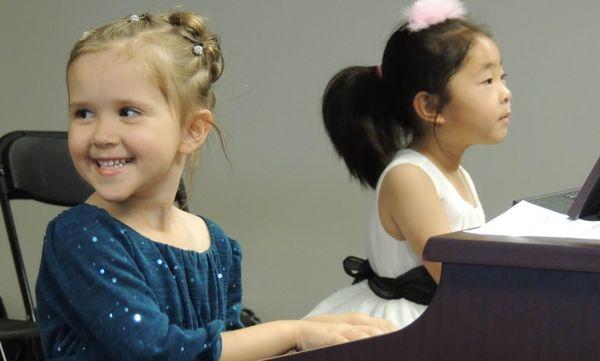 NWMA students playing piano